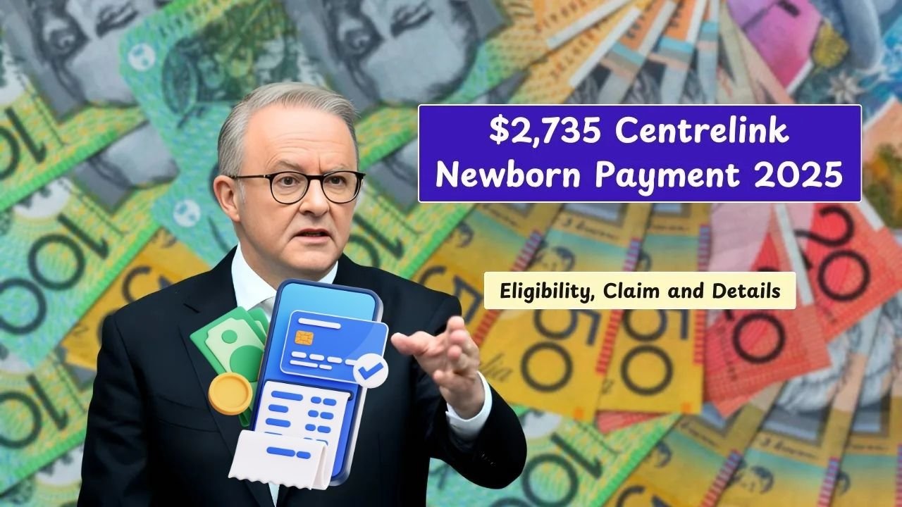 $2,735 Centrelink Newborn Payment 2025