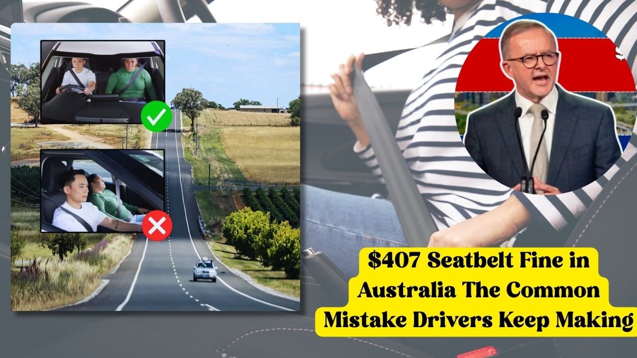 $407 Seatbelt Fine in Australia The Common Mistake Drivers Keep Making