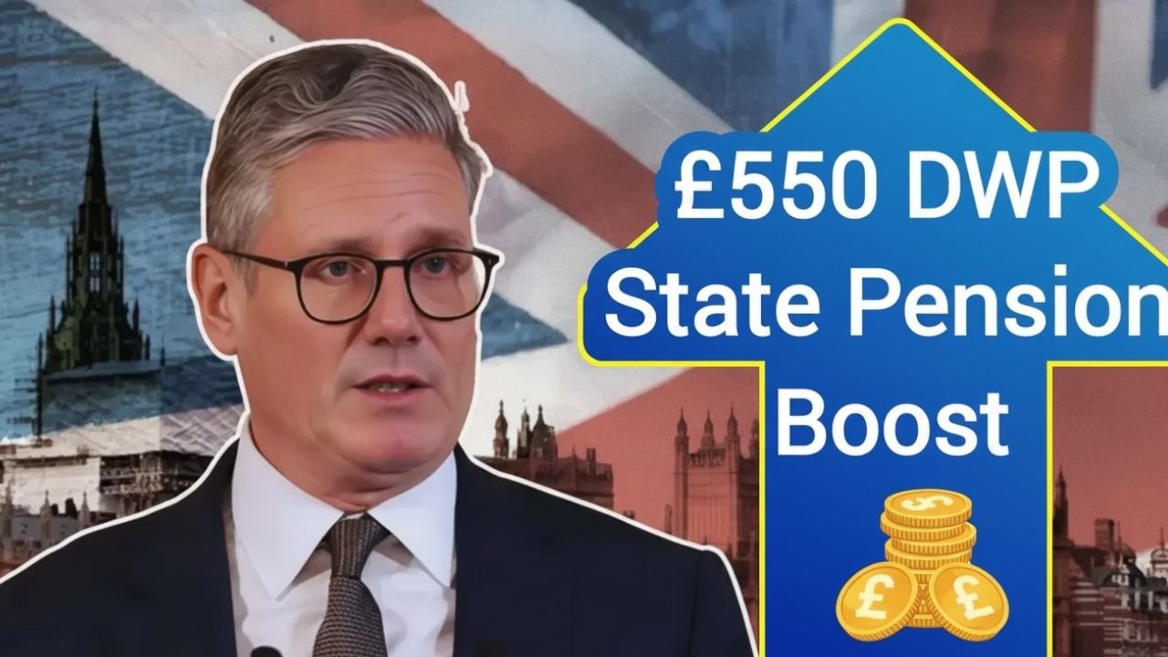 £550 DWP State Pension Boost Awaits Thousands of UK Pensioners