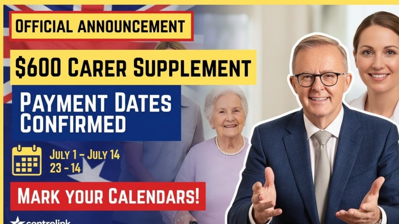 $600 Carer Supplement October 2025