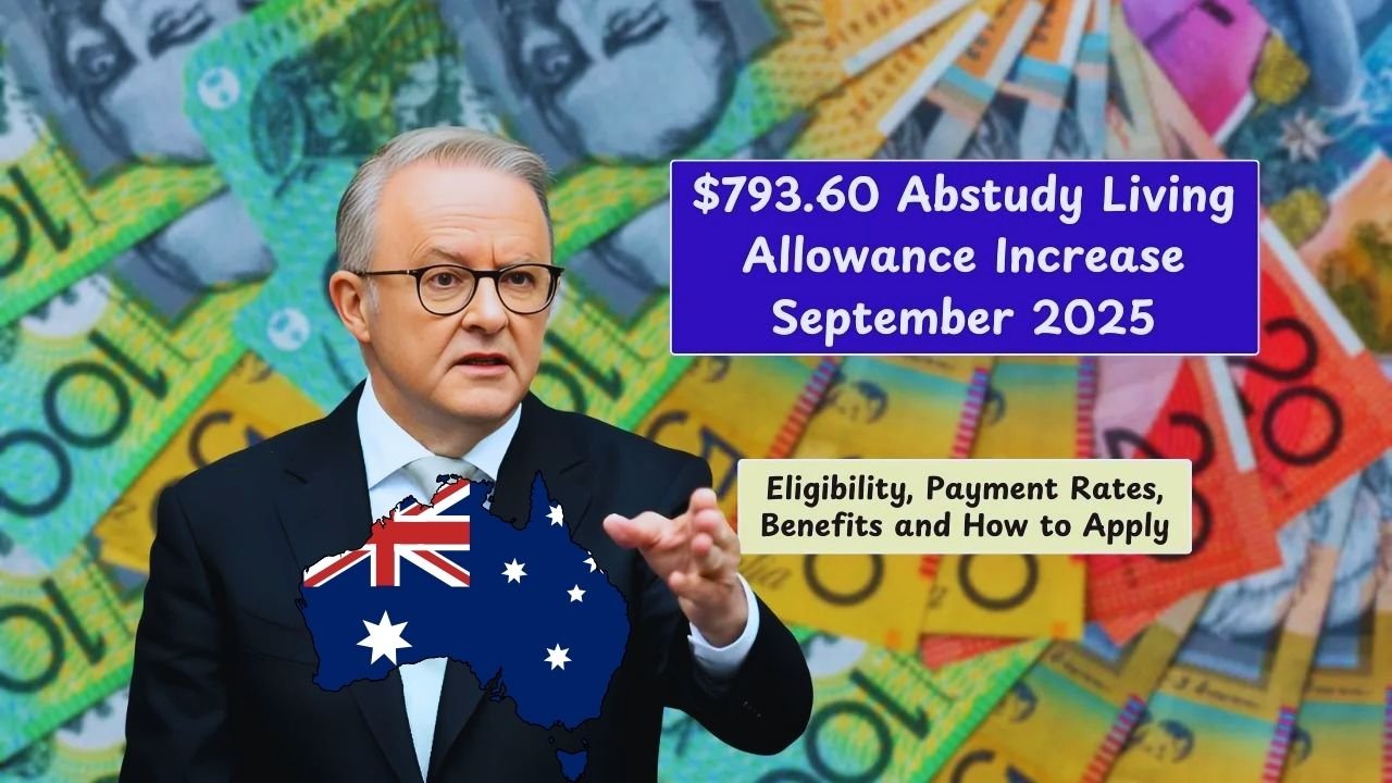 $793.60 Abstudy Living Allowance September 2025