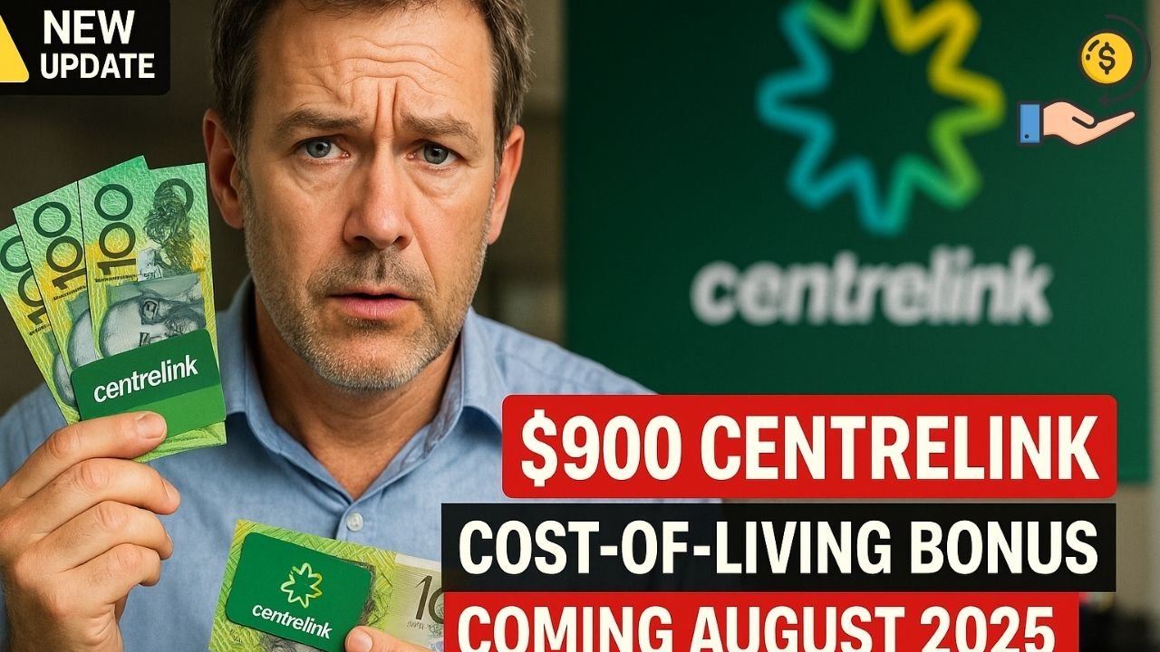 $900 Centrelink Bonus Hits in August 2025