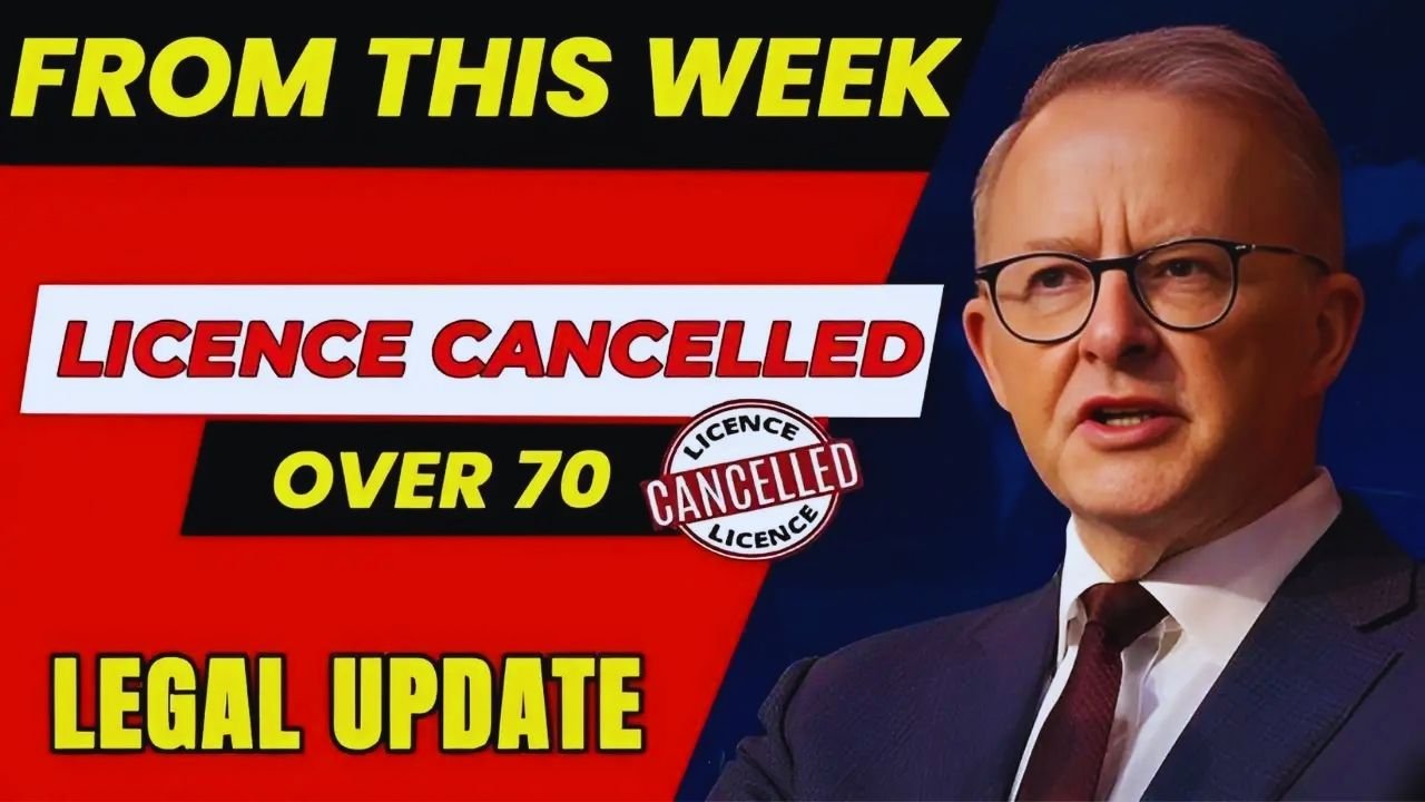 Australia Licence Cancellation Rules After 70