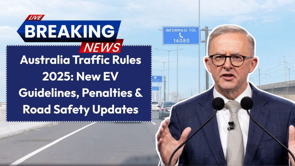 Australia Traffic Rules 2025 New EV Guidelines, Penalties & Road Safety Updates
