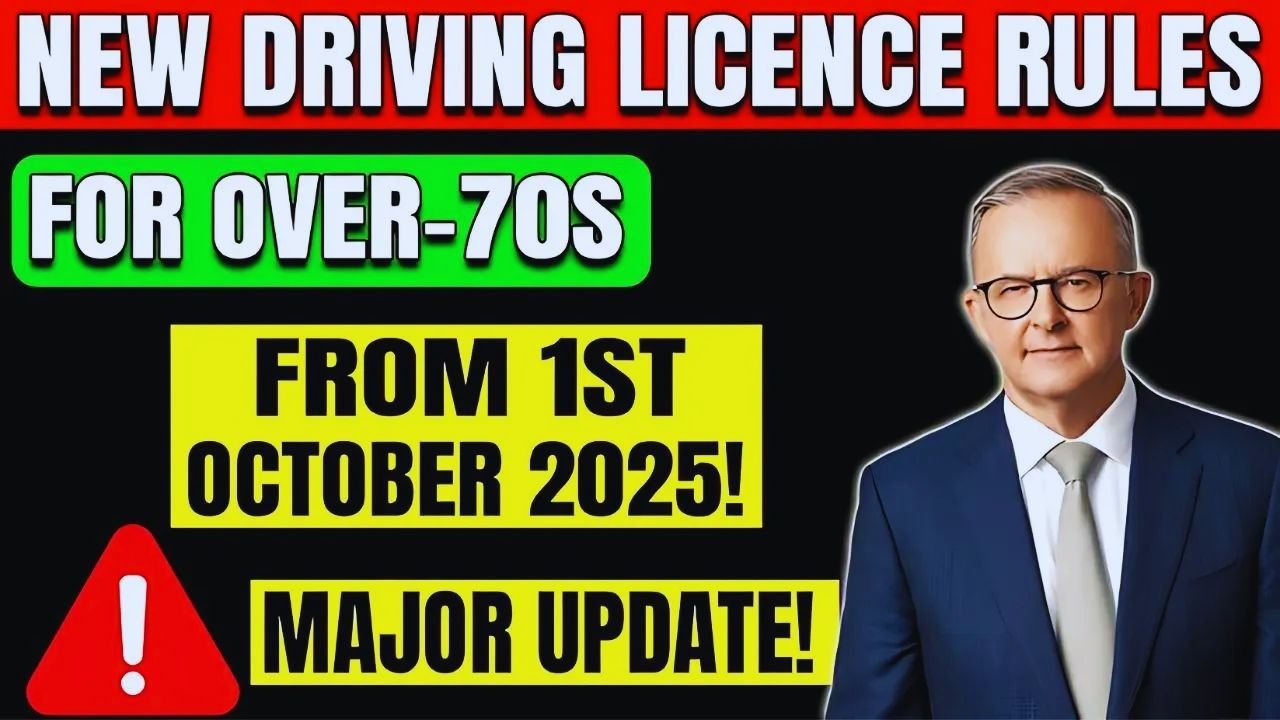Australia’s New Driving Rules for Over-70s