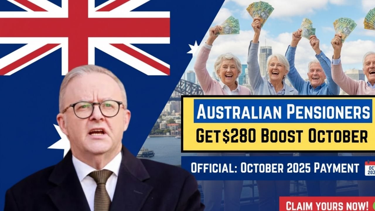 Centrelink $280 Age Pension Boost in October 2025