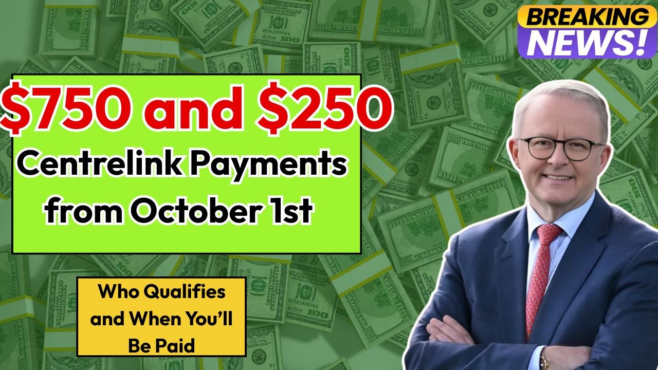 Centrelink $750 & $250 Payments from October 2025 Complete Guide