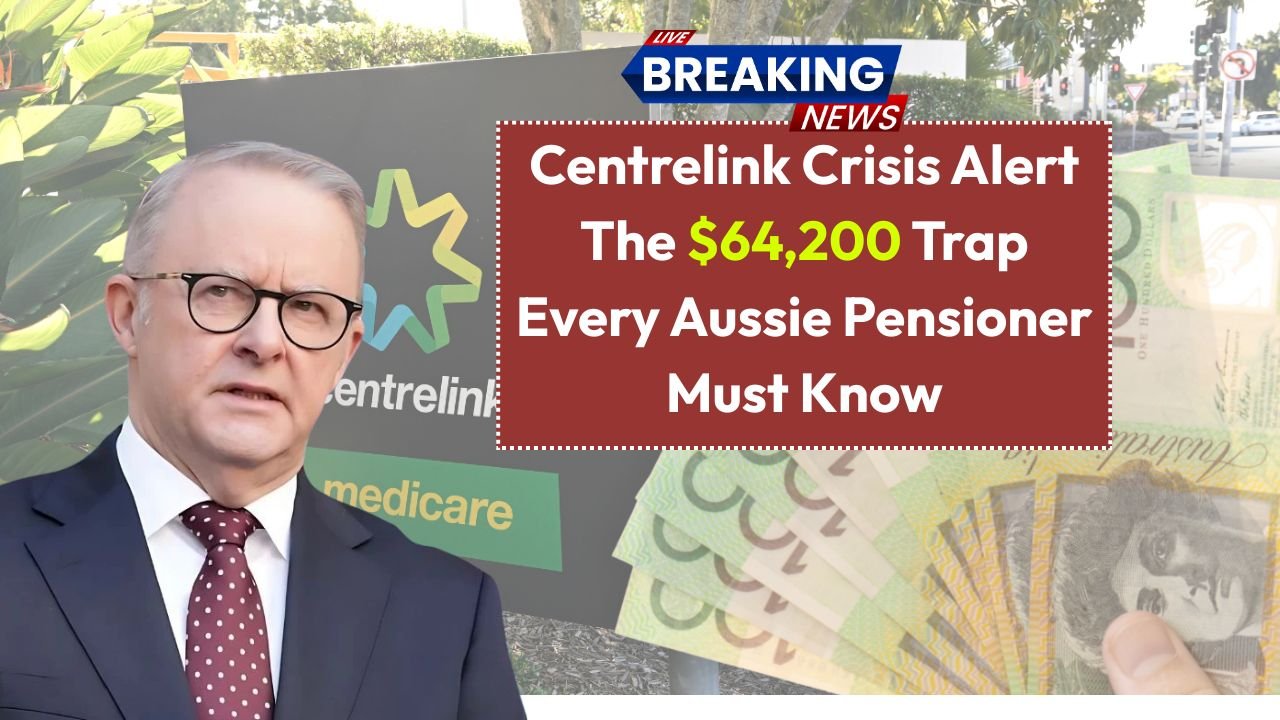 Centrelink Crisis Alert The $64,200 Trap Every Aussie Pensioner Must Know