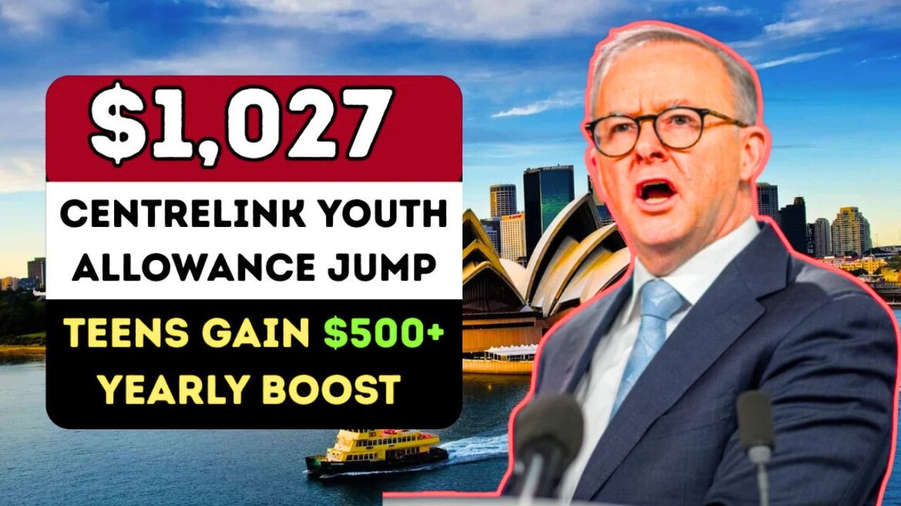 Centrelink Youth Allowance Boost 2025: Teens and Students Score Up to $1,027 Extra