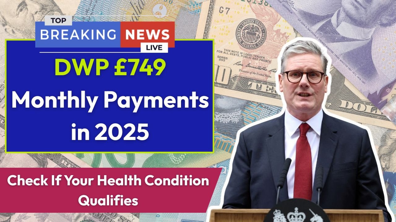 DWP £749 Monthly Payments in 2025 Check If Your Health Condition Qualifies