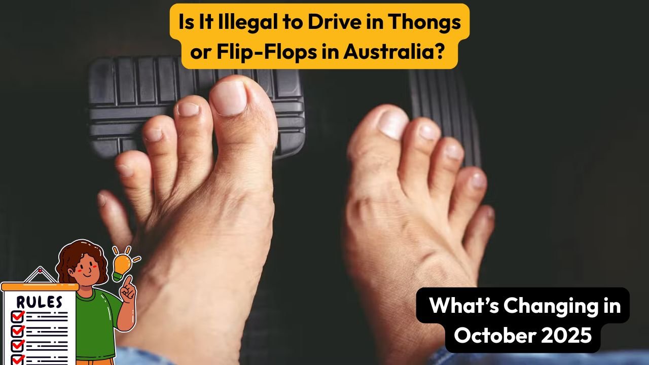 Is It Illegal to Drive in Thongs or Flip-Flops in Australia?