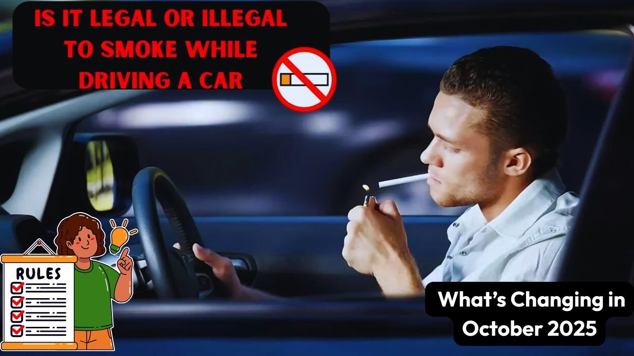 Is It Legal to Smoke While Driving in Australia? 2025 Traffic Rules Explained