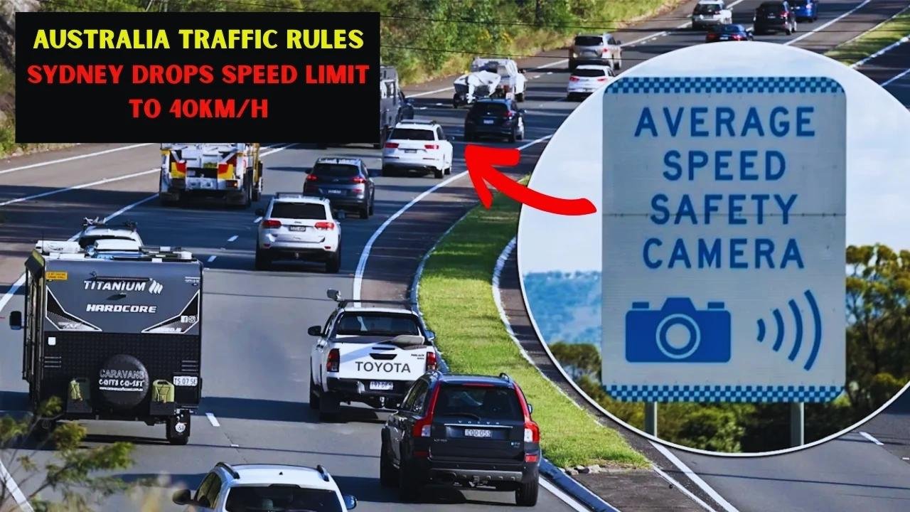 Sydney Lowers Speed Limits