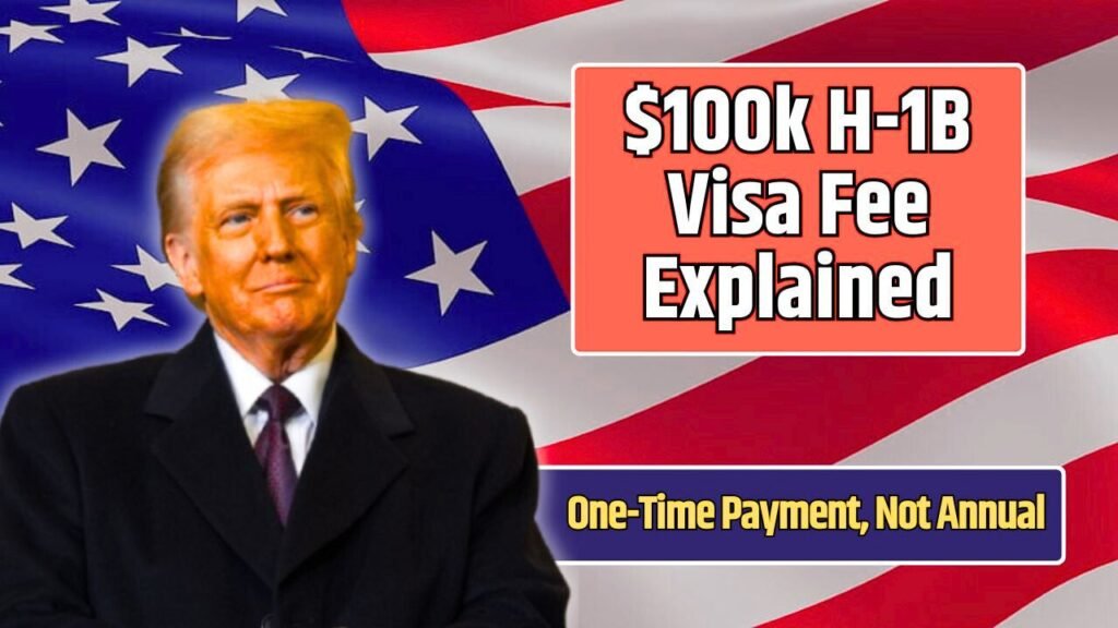 US$100,000 H-1B Visa Fee Explained