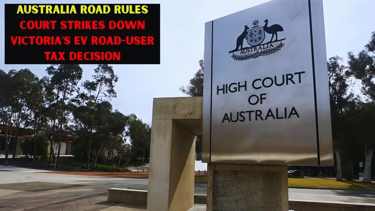 Victoria’s EV Road User Tax Struck Down