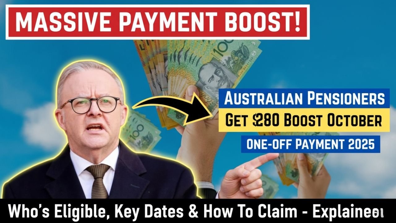 Centrelink $280 Age Pension Boost October 2025
